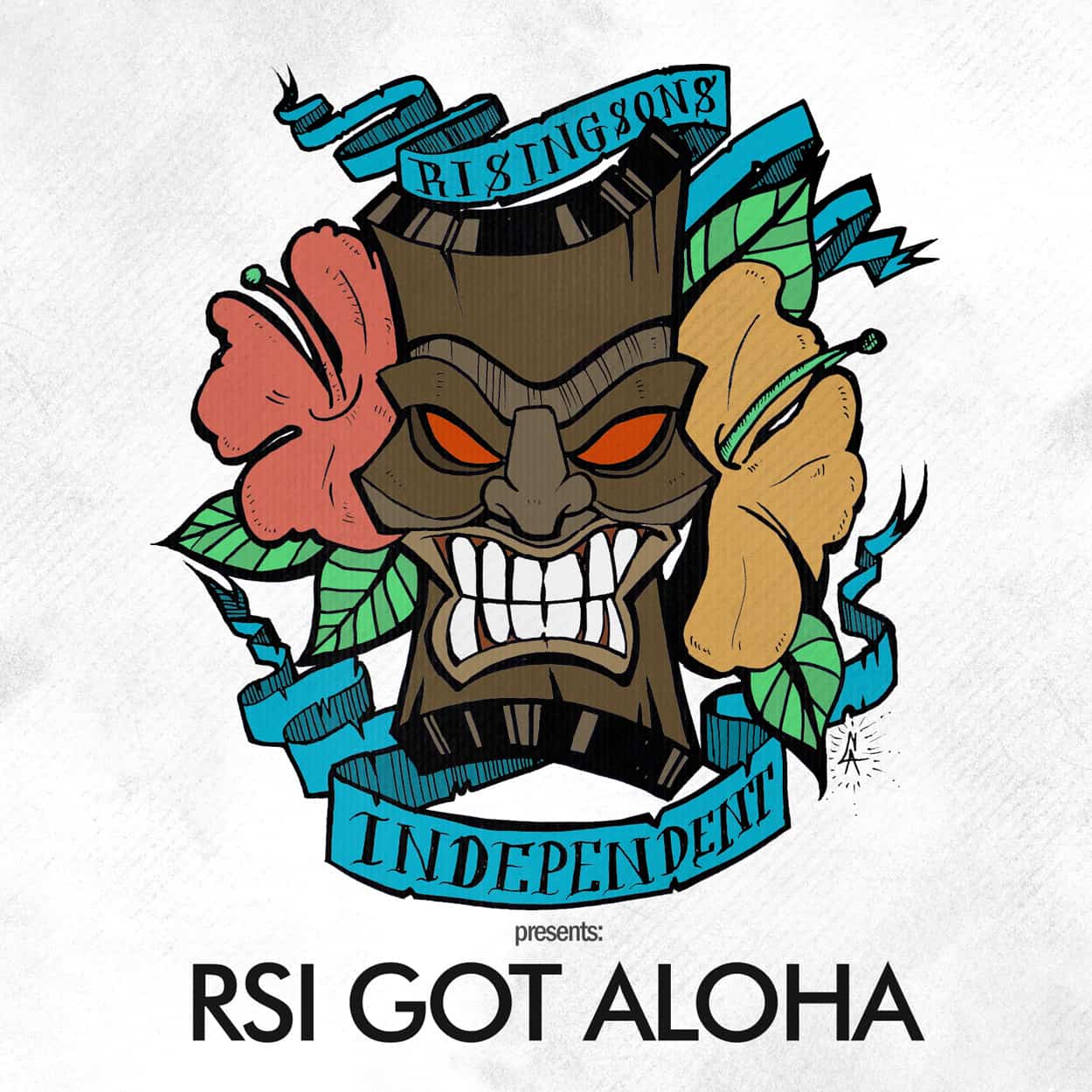 rsi got aloha - album art design