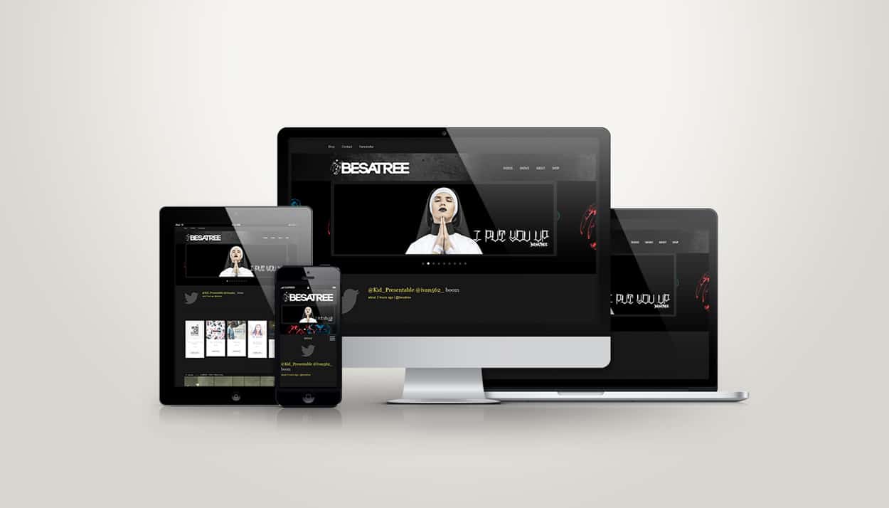 besatree - website design
