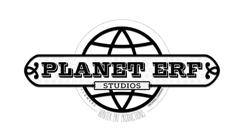 Planet ERF Studios - Business Card Design
