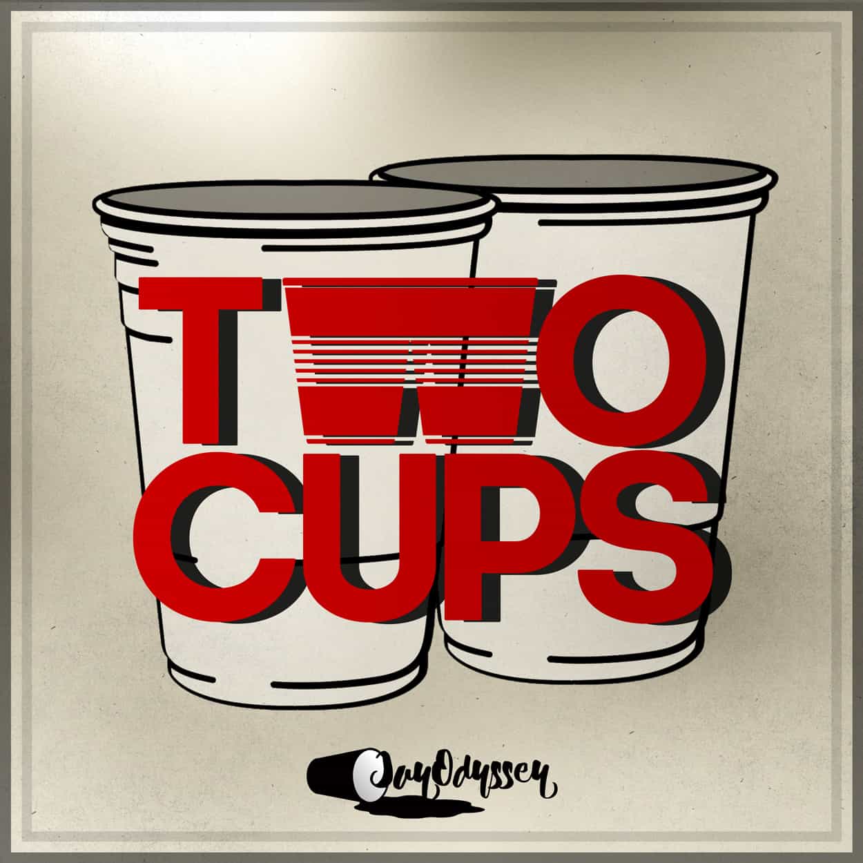 jay odyssey - two cups - album art design