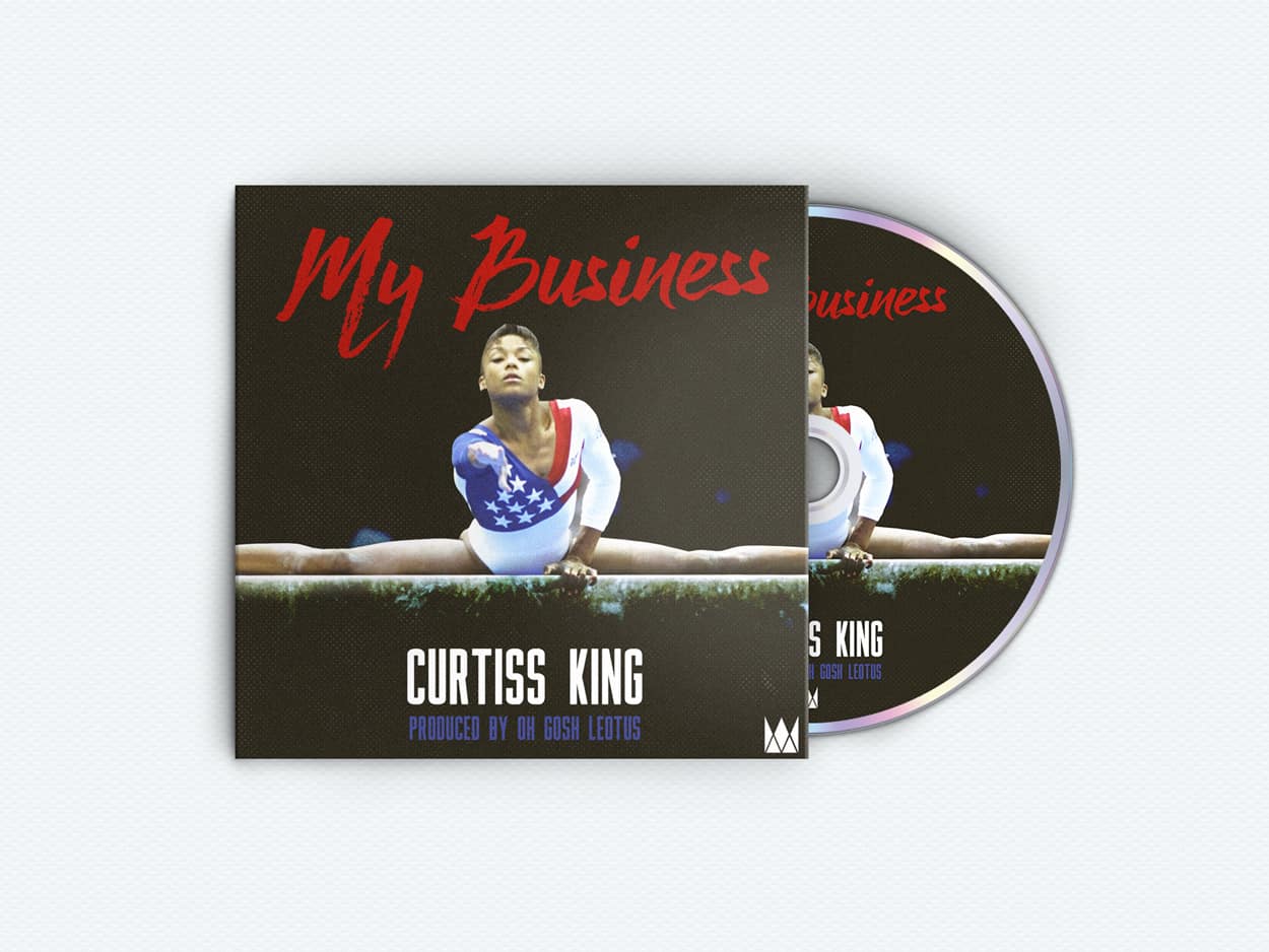 curtiss king - my business - album art design