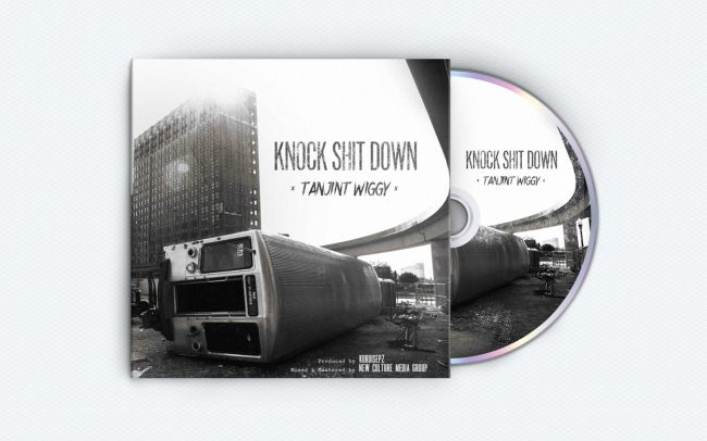 knock shit down - album art design
