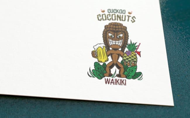 cuckoo coconuts - log design