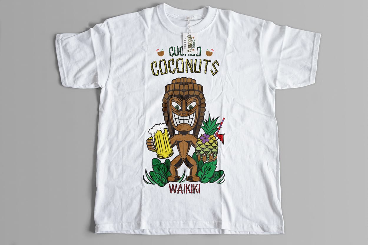 cuckoo coconuts - log design