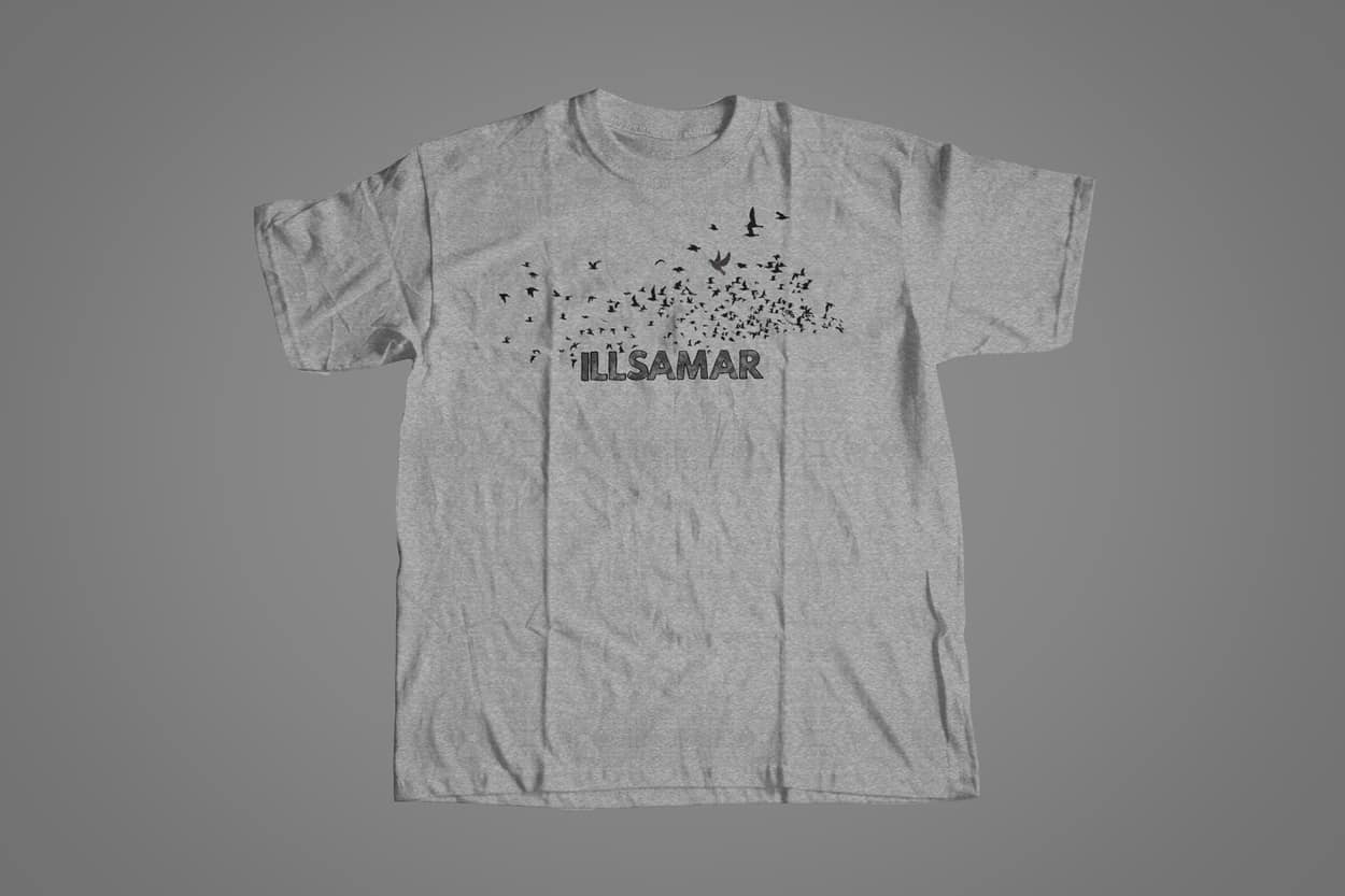 illsamar - for the birds - shirt design