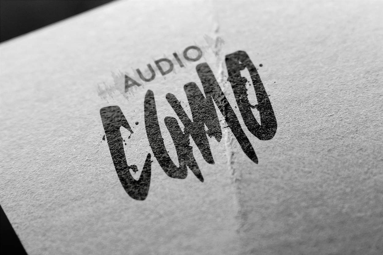audio camo - logo design
