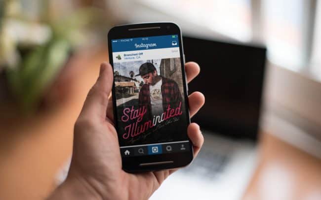 Stay Illuminated - Instagram Ad Design